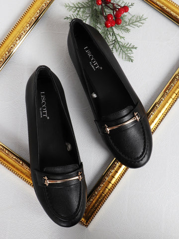 Liscott Classic Comfort Slip-On Flats