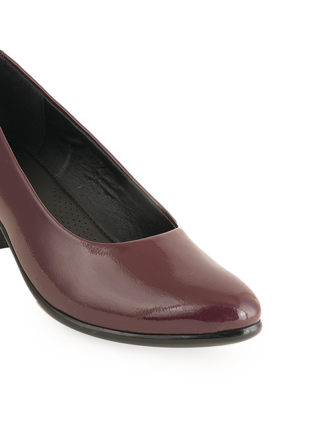 Liscott Solid Block Heel Pumps for Women