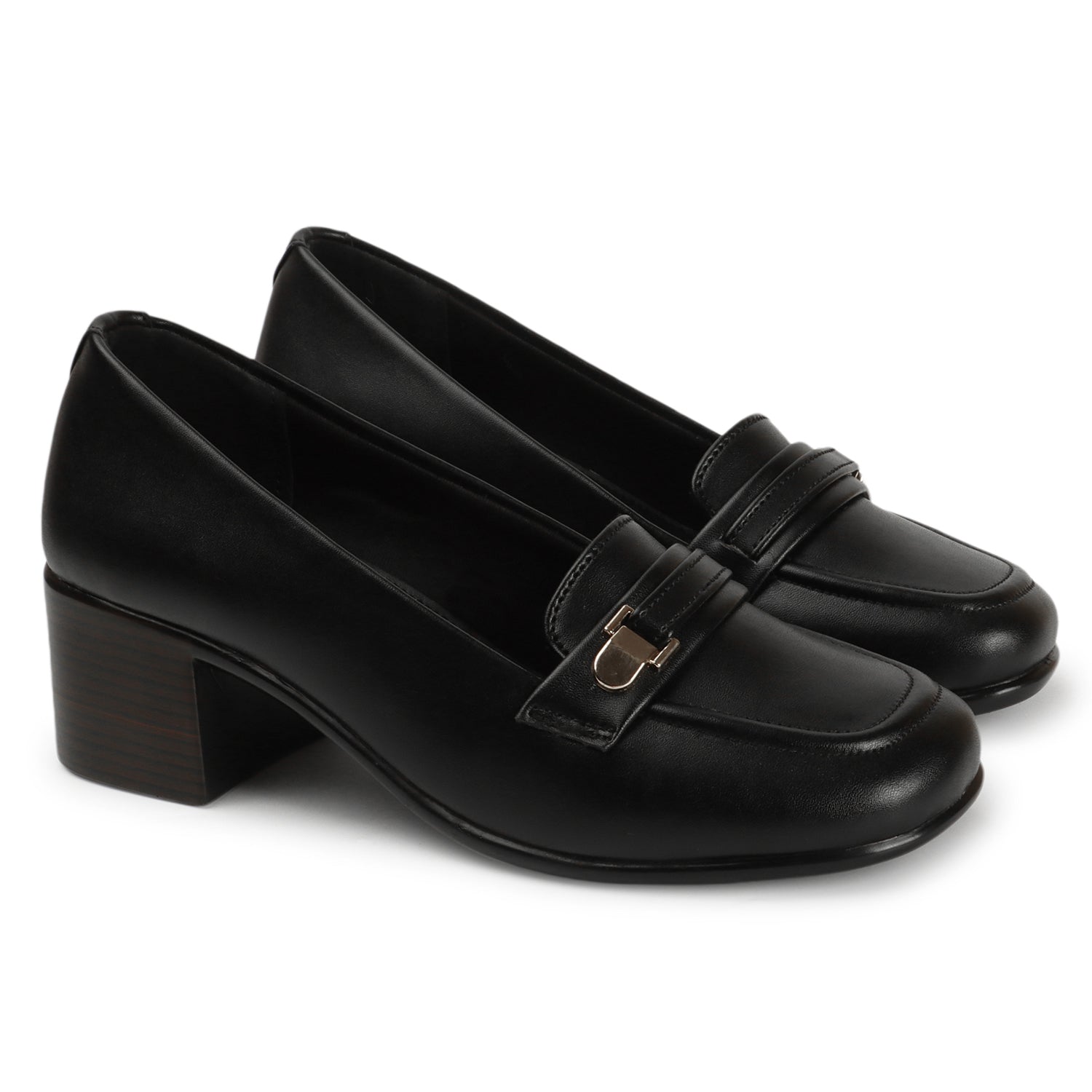 Liscott Comfortable Block Heel Pumps for Women