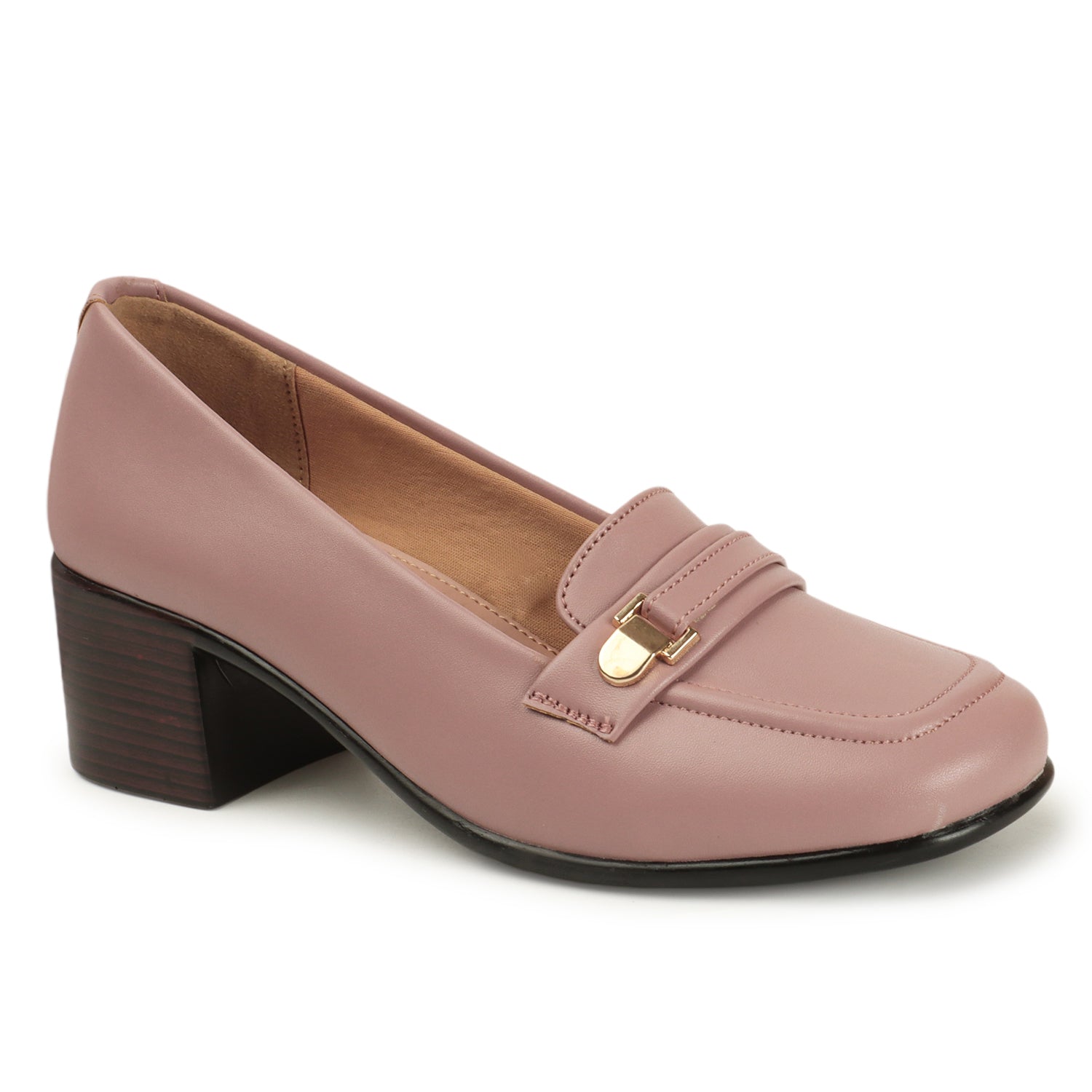 Liscott Comfortable Block Heel Pumps for Women