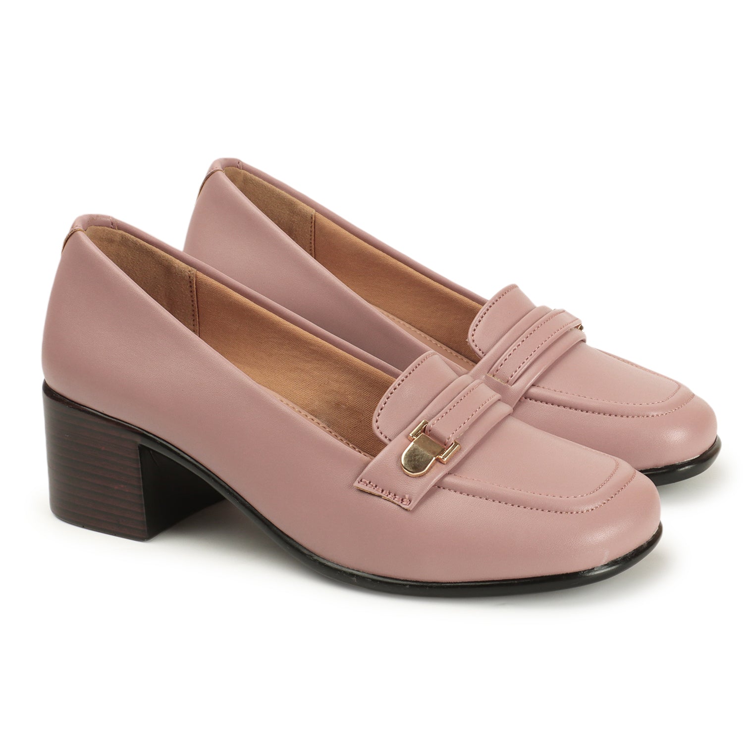 Liscott Comfortable Block Heel Pumps for Women