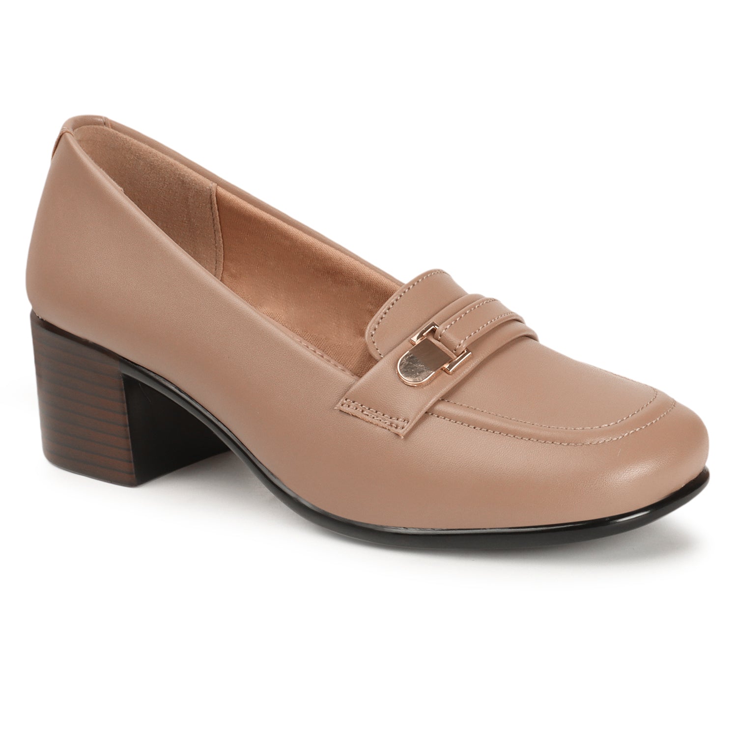 Liscott Comfortable Block Heel Pumps for Women