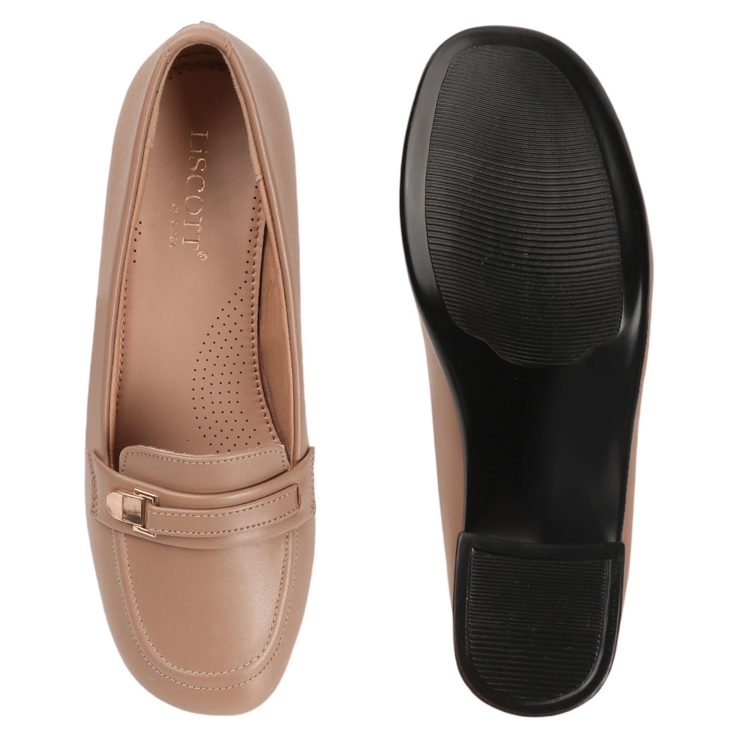 Liscott Comfortable Block Heel Pumps for Women