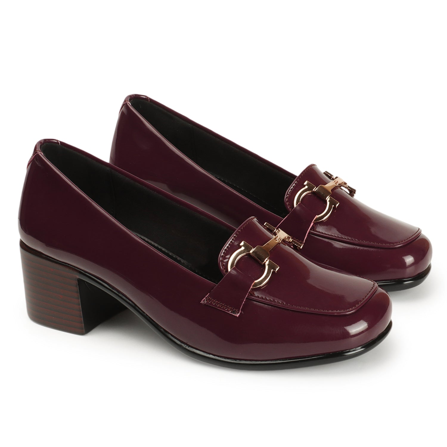 Liscott Comfortable Block Heel Pumps for Women