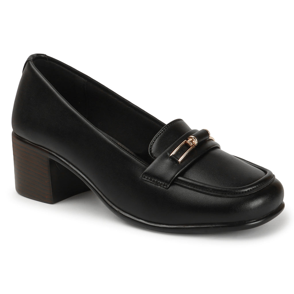 Liscott Comfortable Block Heel Pumps for Women