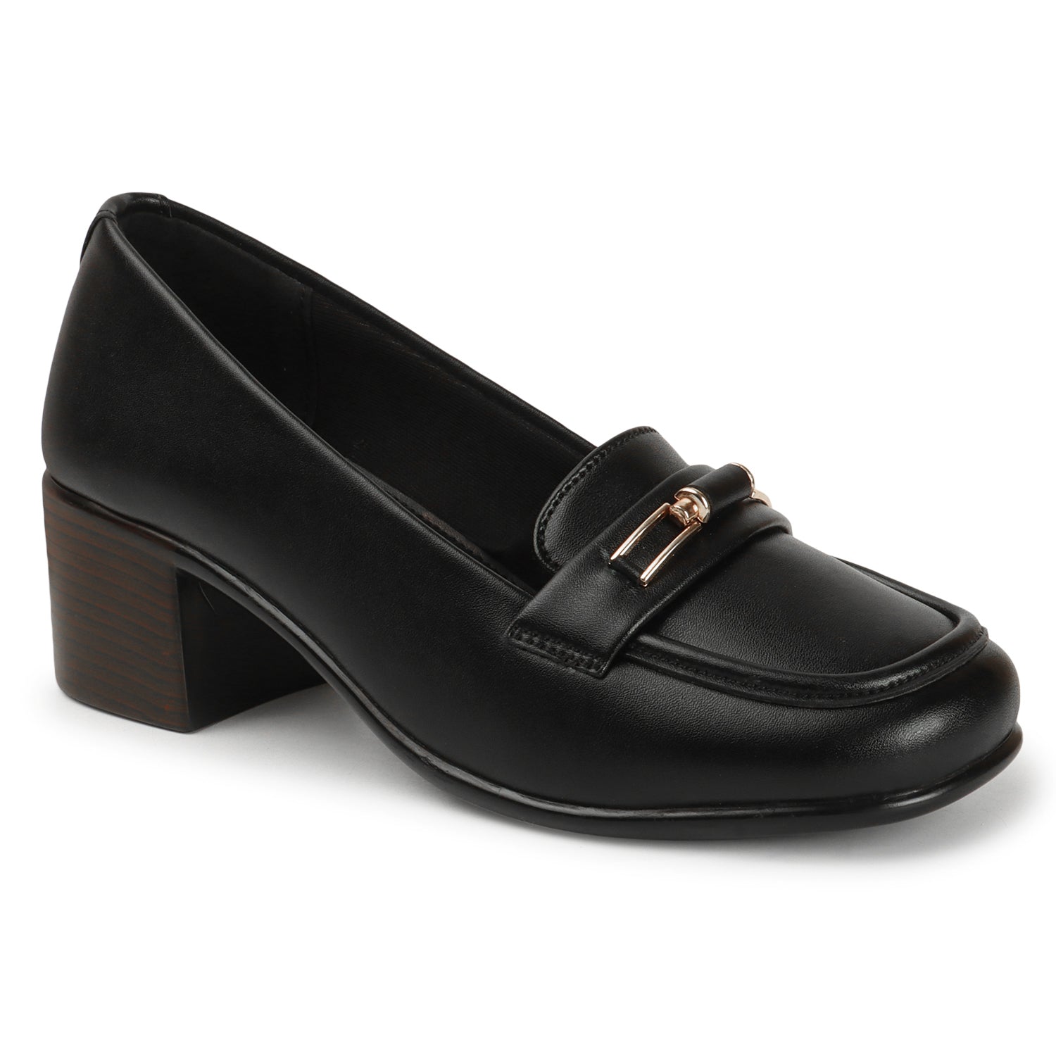Liscott Comfortable Block Heel Pumps for Women