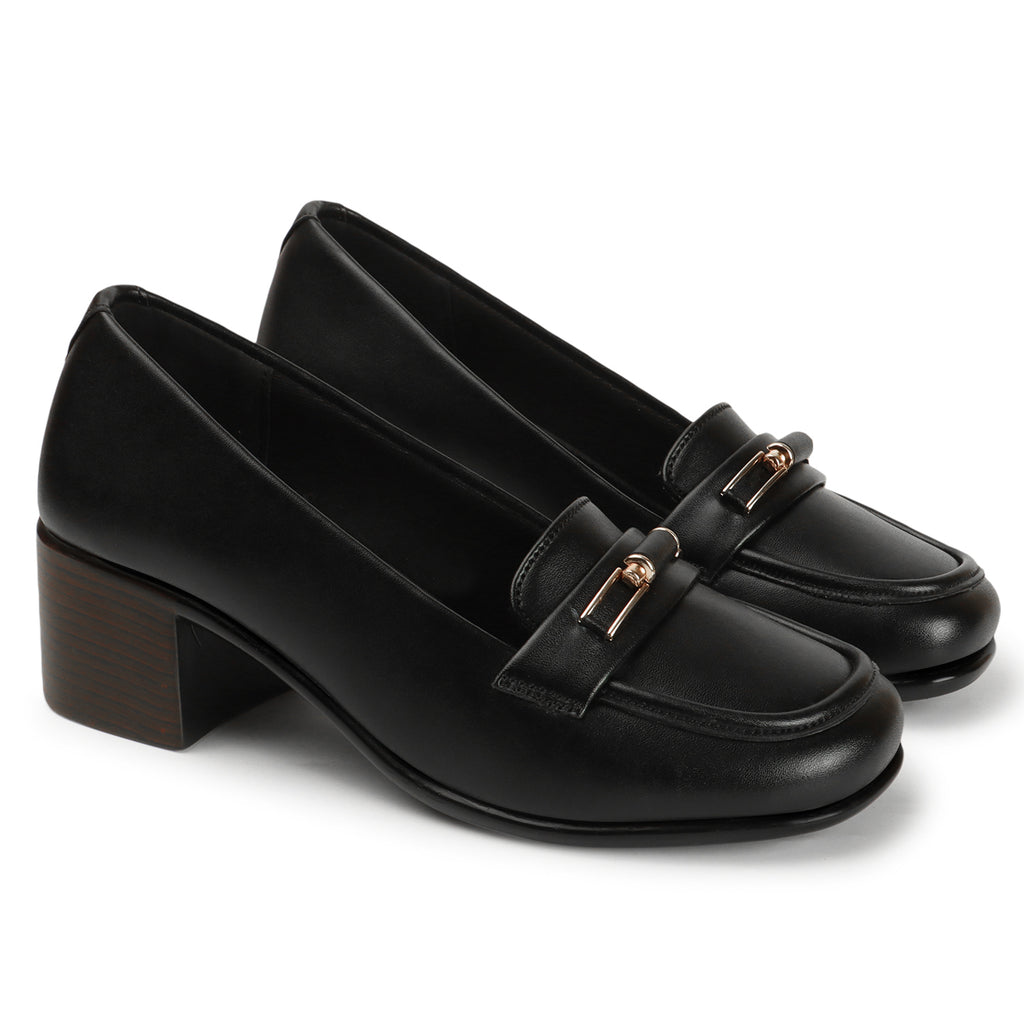 Liscott Comfortable Block Heel Pumps for Women