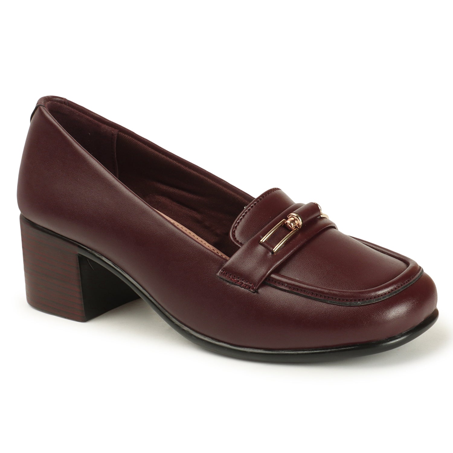 Liscott Comfortable Block Heel Pumps for Women