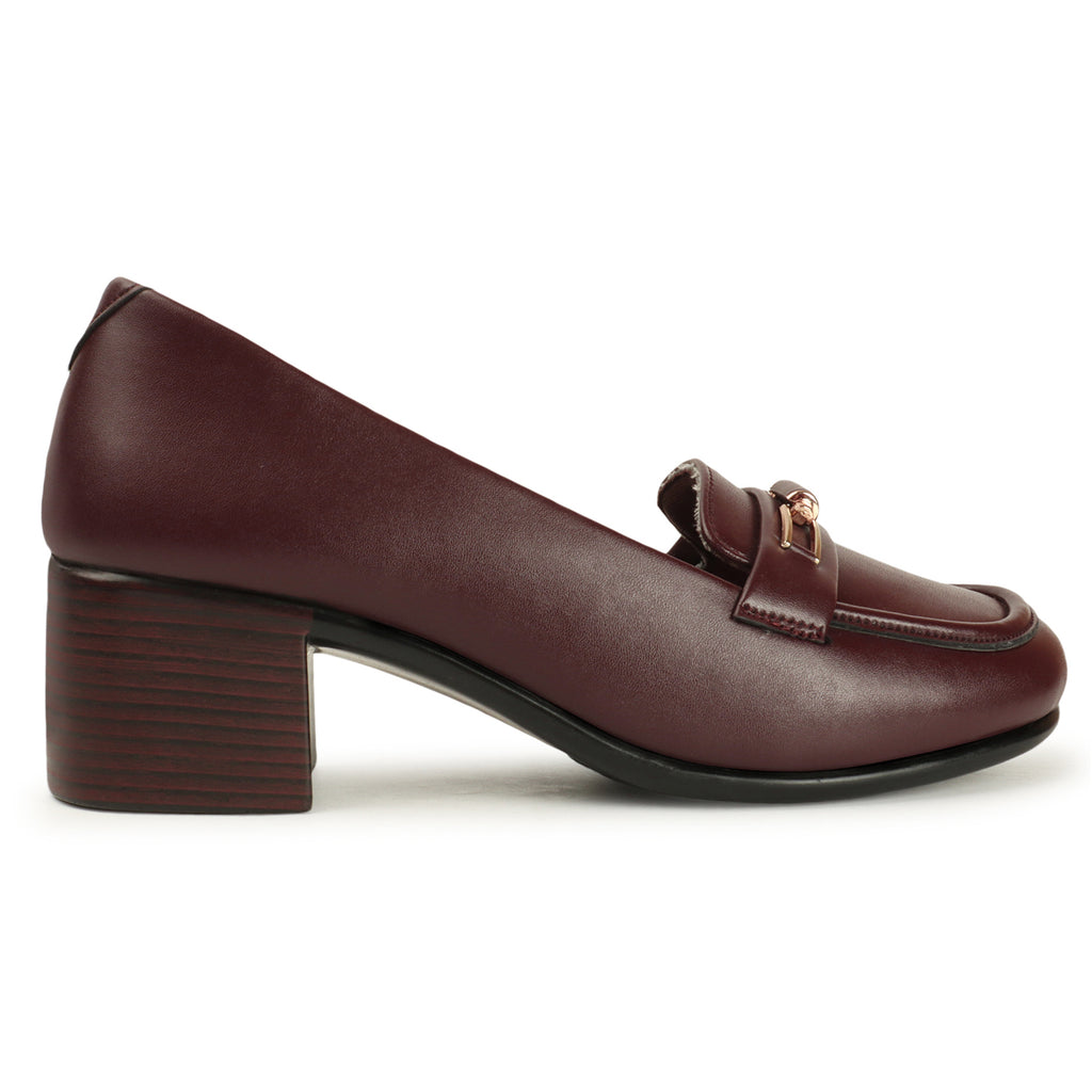 Liscott Comfortable Block Heel Pumps for Women