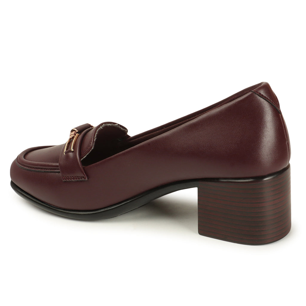 Liscott Comfortable Block Heel Pumps for Women