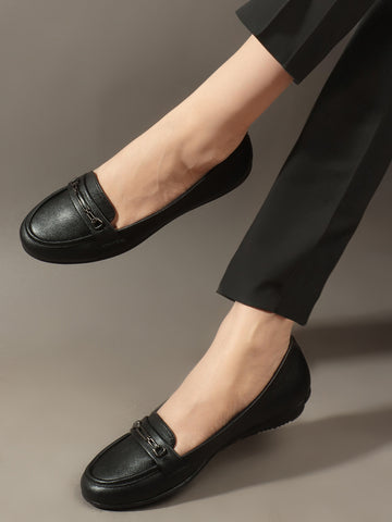 Liscott Classic Comfort Slip-On Flats